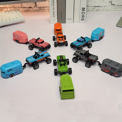 RC Off-Road Car with Alloy Body & Shock-Absorbing Chassis – Remote Control Car for Boys Indoor Outdoor Racing Metal Frame – Christmas Birthday Gift for Kids Teens