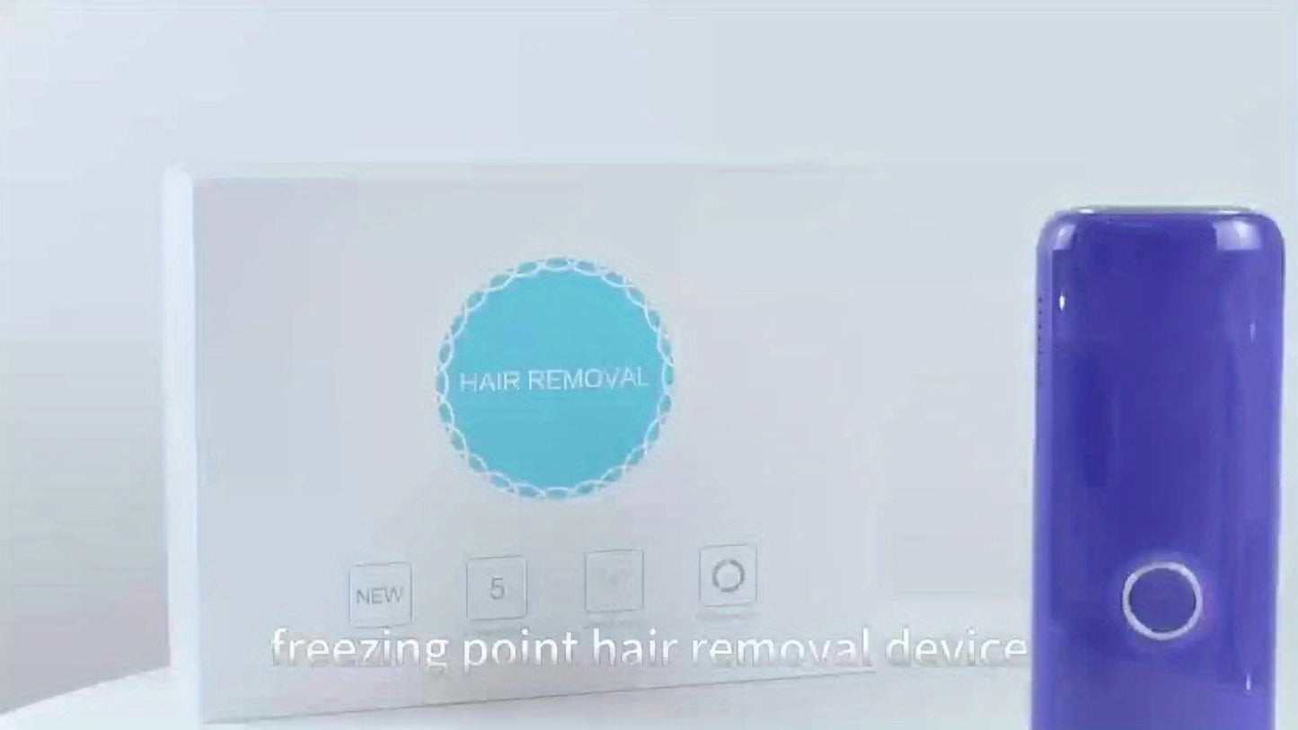 IPL Hair Removal Device LEFINEE 5 Levels Auto Continuous Flash LED Display – Permanent Hair Reduction for Women Body Face Legs Arms Bikini Underarms, Auto Shutdown Home Use Laser Hair Remover