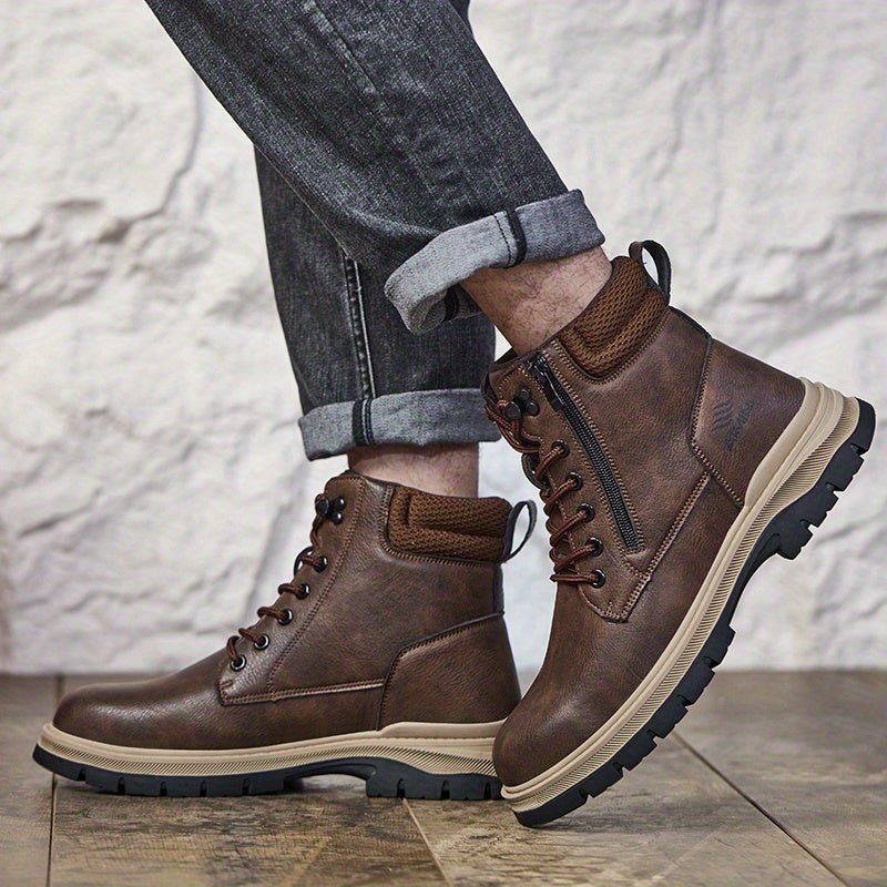 Men's Work & Safety Boots - Steel Toe Protection & Puncture Resistant