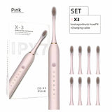 Pink(8 Brush Heads)