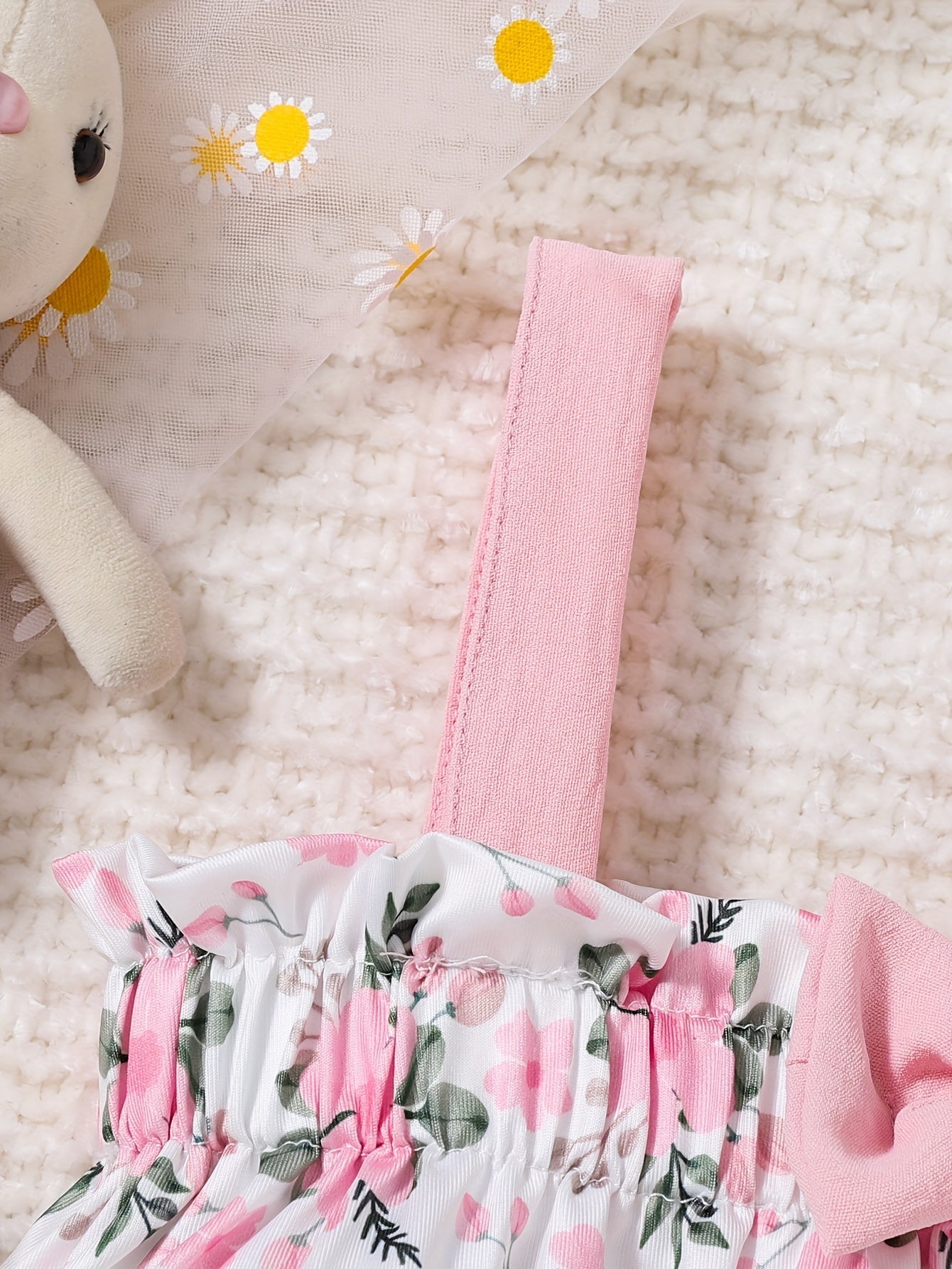 Baby Girl Floral Outfit Set - Spring