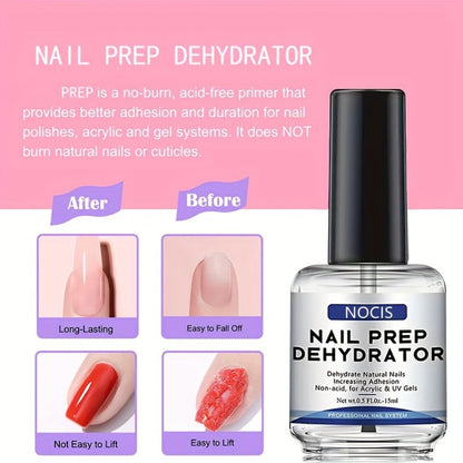 Acrylic Nail Kit for Beginners Unscented Crystal Powder Extension Set with Clear White Pink Acrylic Powder Liquid Monomer & Nail Brushes - Salon Quality DIY Home Manicure Nail Extension Tools