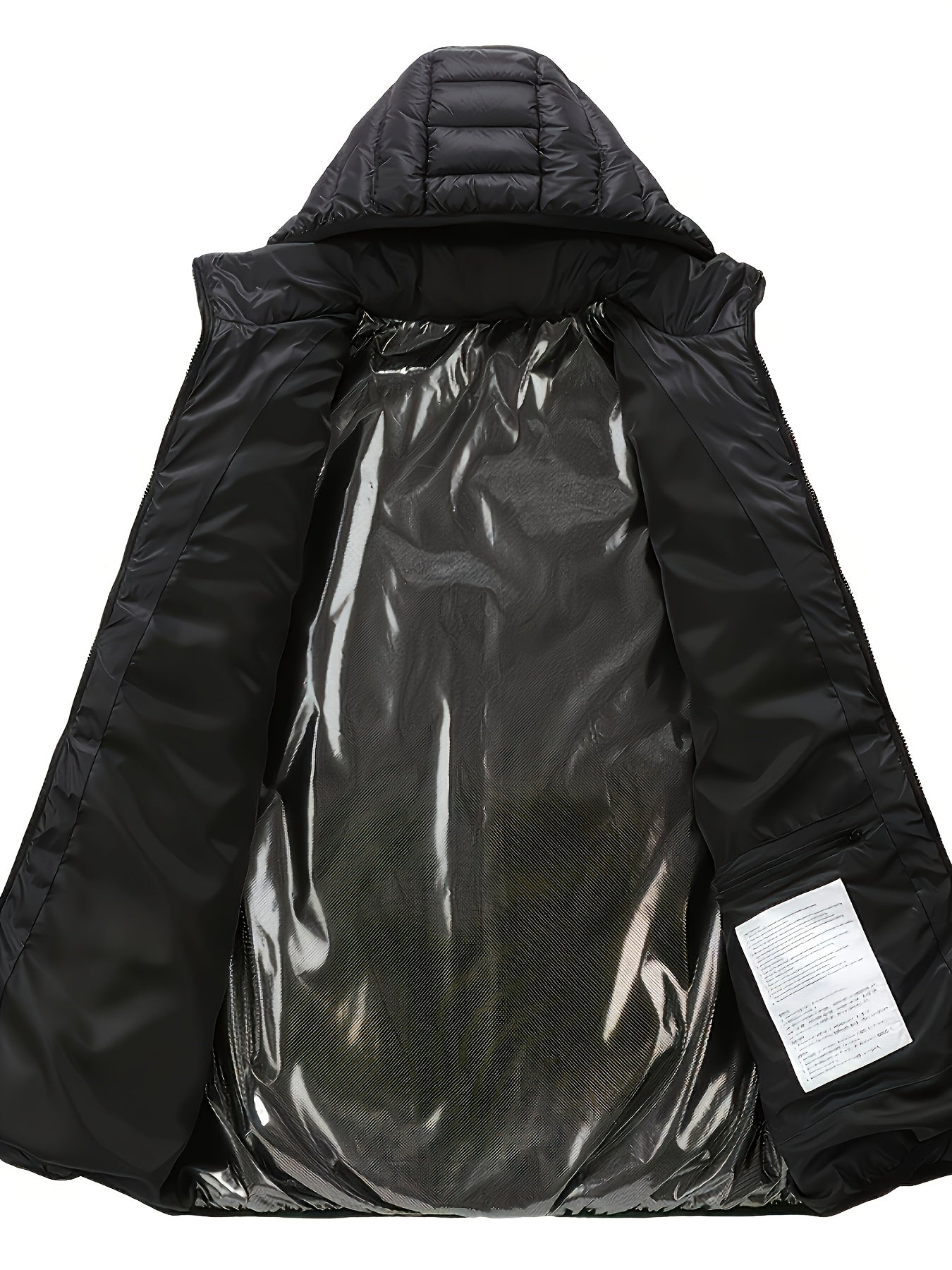 Unisex 21-Zone USB Heated Hooded Jacket - Multi-Zone Heating and Nylon Shell