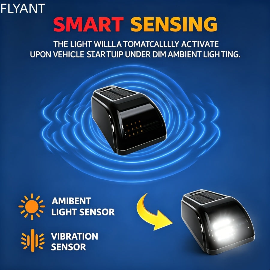 5pcs Solar Powered Cab Lights For Car RV Light Accessories Car Roof Lights Truck Cab Roof Lights For Car Pickup Easy To Install, Easy To Carry, Emergency Use, Without Battery