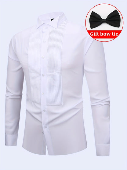 Men's Long Sleeve Dress Shirt - Stretch