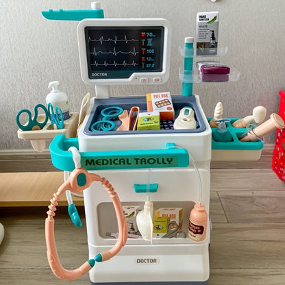 Kids Doctor Kit 25-Piece Pretend Play Medical Set with Stethoscope – Educational Toy for Boys & Girls Ages 3+, Fun Role Play Doctor Toy, Birthday Christmas Gift
