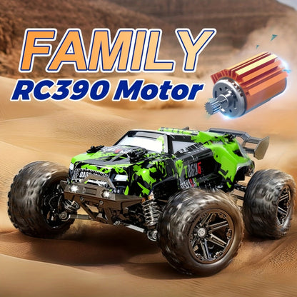 RC Climbing Car for Kids 3+ Full Proportional Drift 4WD Off-Road – Large High Speed Tank Style Remote Control Truck Toy Indoor Outdoor Birthday Christmas Holiday Gift Boys Children Mixed Color