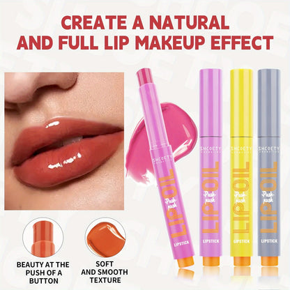 6-Piece Neon Press-On Lip Gloss Set High-Gloss Moisturizing Long-Lasting Bold Lip Makeup — Vibrant Mixed Shades Plumping Glossy Lipstick Bundle Gift Set for Women Girls All Skin Tones