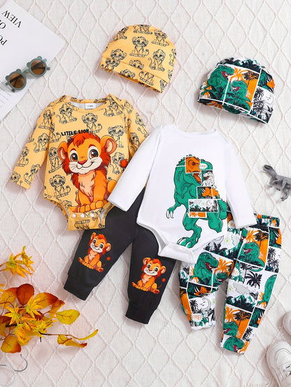 Baby Outfit Set - Graphic Long Sleeve Style 55429
