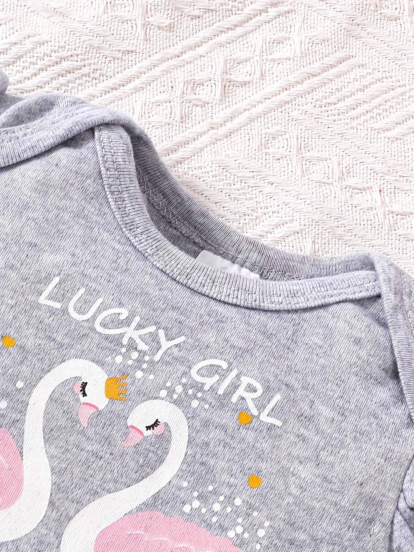 Baby Girl Cartoon Jumpsuit - Summer