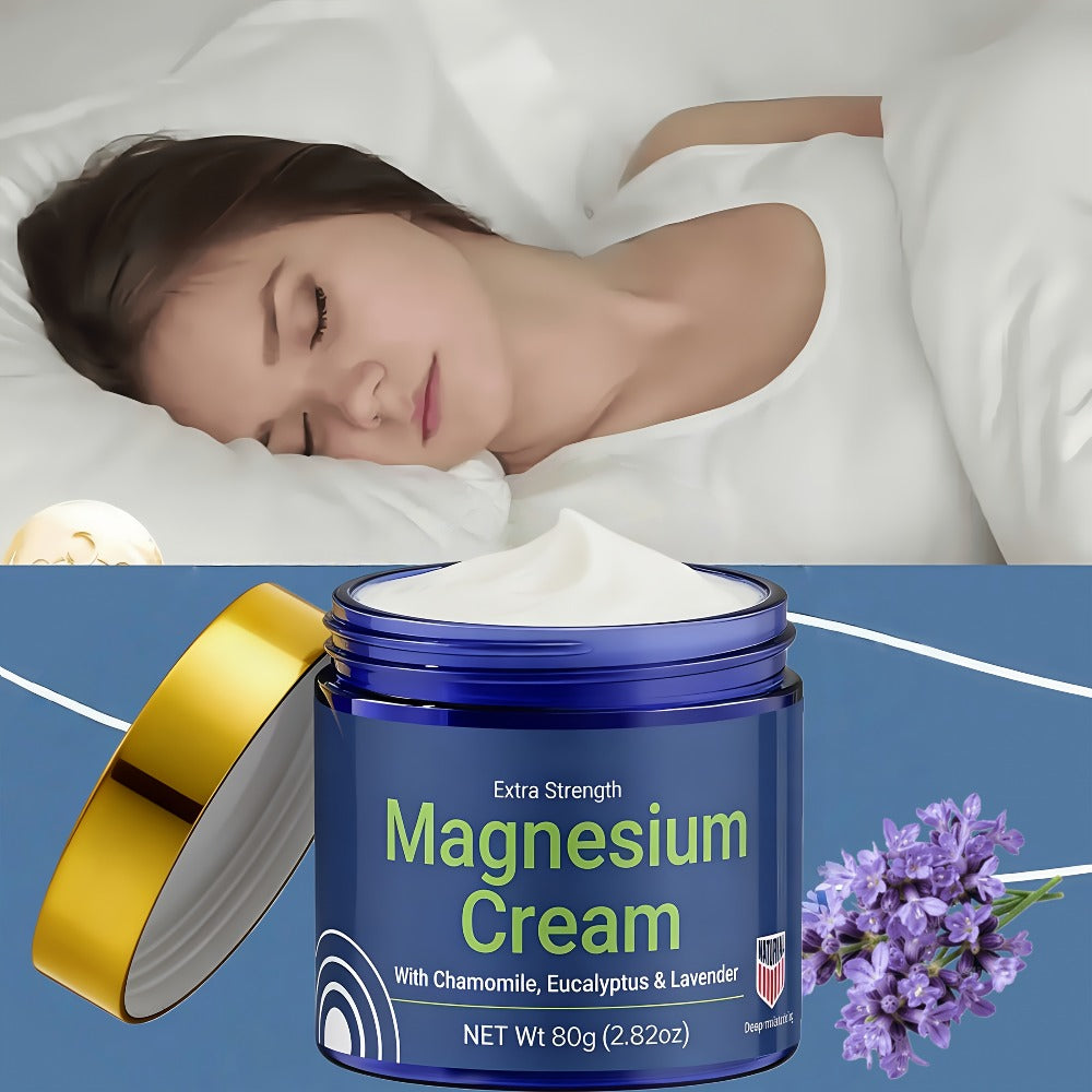 Magnesium Deep Hydration Body Lotion 2-Pack — Fast Absorbing Non-Greasy Moisturizing Cream for Dry Skin, Skin-Friendly Formula for Office Workers Athletes Seniors Daily Body Care