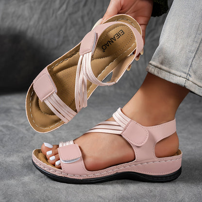 Women's Platform Sandals – Wide Fit Breathable for Everyday Wear