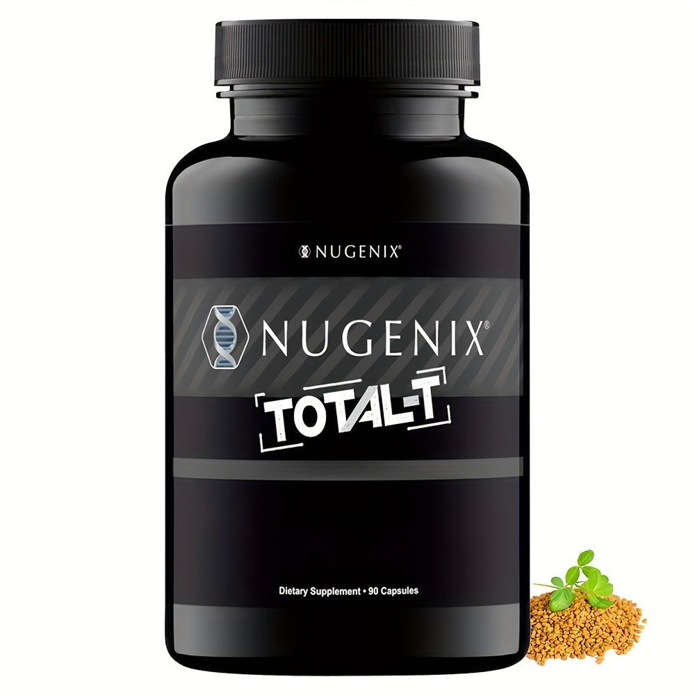 Testosterone Support Supplement for Men Total-T - Supports Free and Total Testosterone Levels, Natural Male Vitality & Strength Formula - 90 Tablets