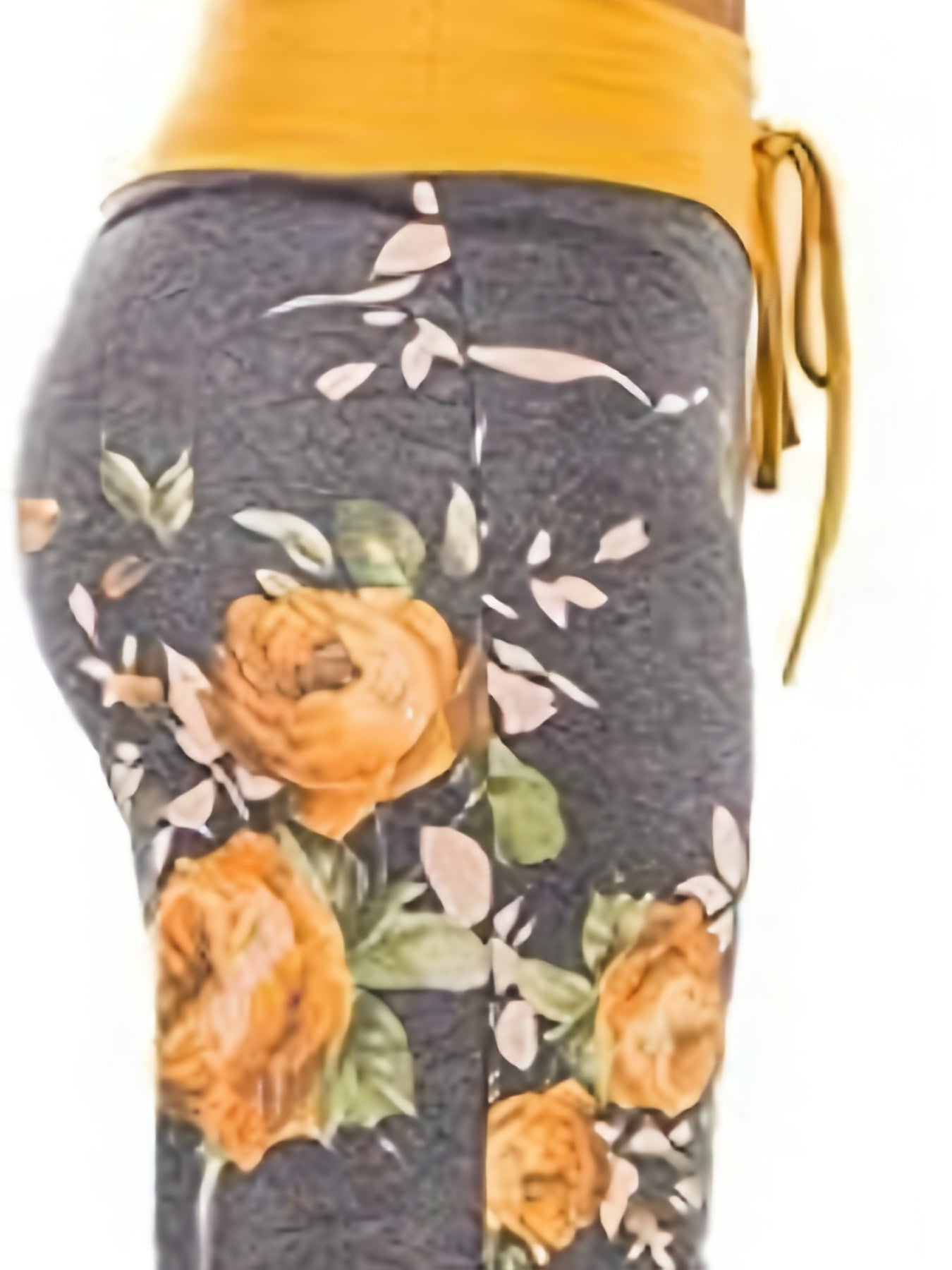 Women's Wide Leg Pants - Drawstring Waist Style 436581