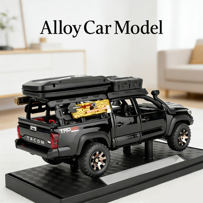 1:32 Scale Toyota Off-Road Die-Cast Model Car with Openable Doors – Zinc Alloy High-Detail Static Display Replica | Collectible Desktop Ornament | Birthday Holiday Gift for Car Enthusiasts