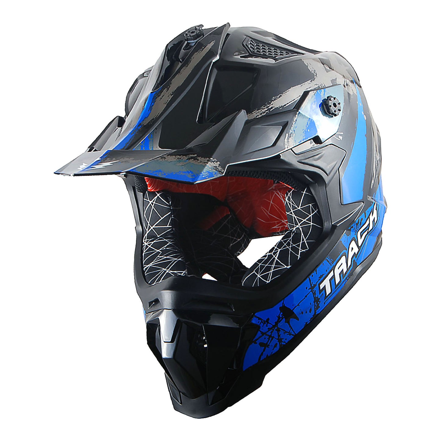 Adult Motorcycle Helmet ATV Dirt Bike Helmet Track Style
