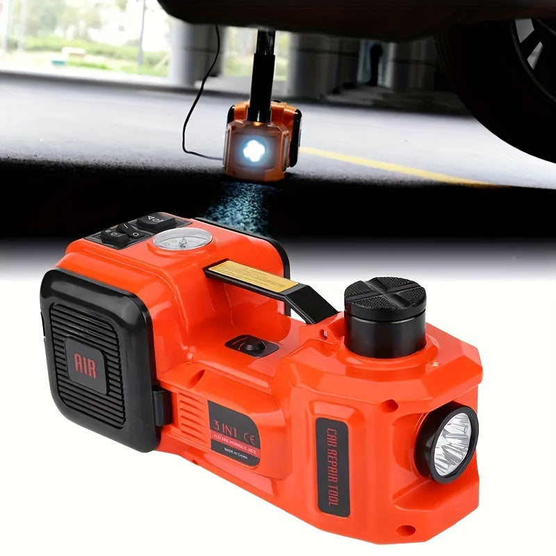 5Ton Heavy Duty 12V DC Automotive Floor Jack Lift - Electric Hydraulic Garage And Emergency Equipment For Car Repair And Maintenance