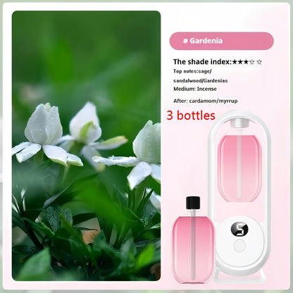 Aromatherapy Diffuser with Essential Oils Included | 4.06oz Cute Portable Aroma Diffuser with LED Light for Office, Bedroom & Bathroom | Long-Lasting Home Fragrance Air Freshener Gift | 9 Scents