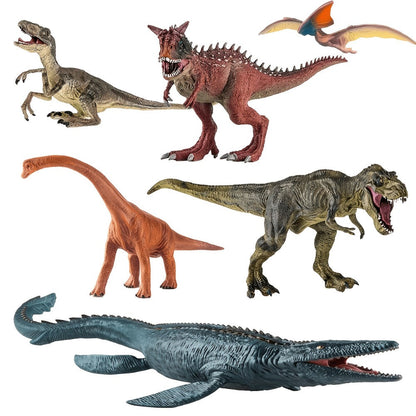 Jumbo Dinosaur Toys Set of 6 – Realistic Large Dinosaur Figures for Kids, Dino World Playset for Boys & Girls Ages 3+, Birthday & Christmas Gift