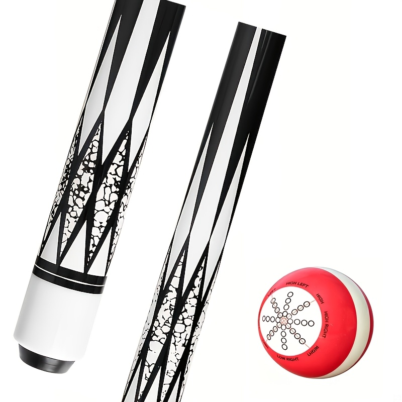 Pool Cue Stick 58 Inch - 13mm Laminated Tip, North American Maple Shaft, Ergonomic Grip, Billiard Cue for American Pool & Rotation Billiards, Great Gift for Men