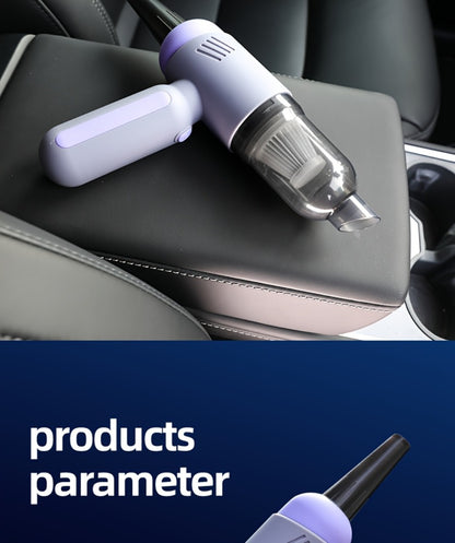 Handheld Car Vacuum Cleaner Wireless 13KPa - 4000mAh USB Rechargeable, Dry Wet Dual-Purpose Blow & Suction, Portable Mini Auto Interior Vacuum for Car Home