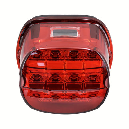 Harley Davidson LED License Plate Light with Turn Signal for Sportster Dyna Touring Road King Electra Glide - Brake Running Lamp