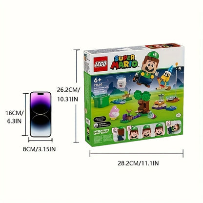 Interactive Luigi Building Set LEGO 71440 – Adventures with Luigi Starter Course, Interactive Figure Playset for Kids Ages 6+, STEM Building Toy, Birthday & Holiday Gift for Boys & Girls