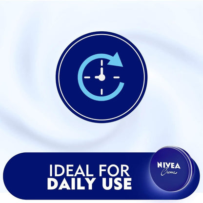 NIVEA Creme 150ml — All-Purpose Moisturizing Cream for Body Face & Hands | Deep Hydration for Dry & Sensitive Skin | Classic Daily Moisturizer with Eucerit | Dermatologist Tested Unisex Skin Care 5oz