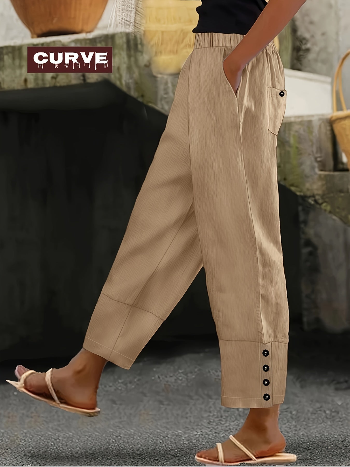 Women's Casual Pants - High Waist 73