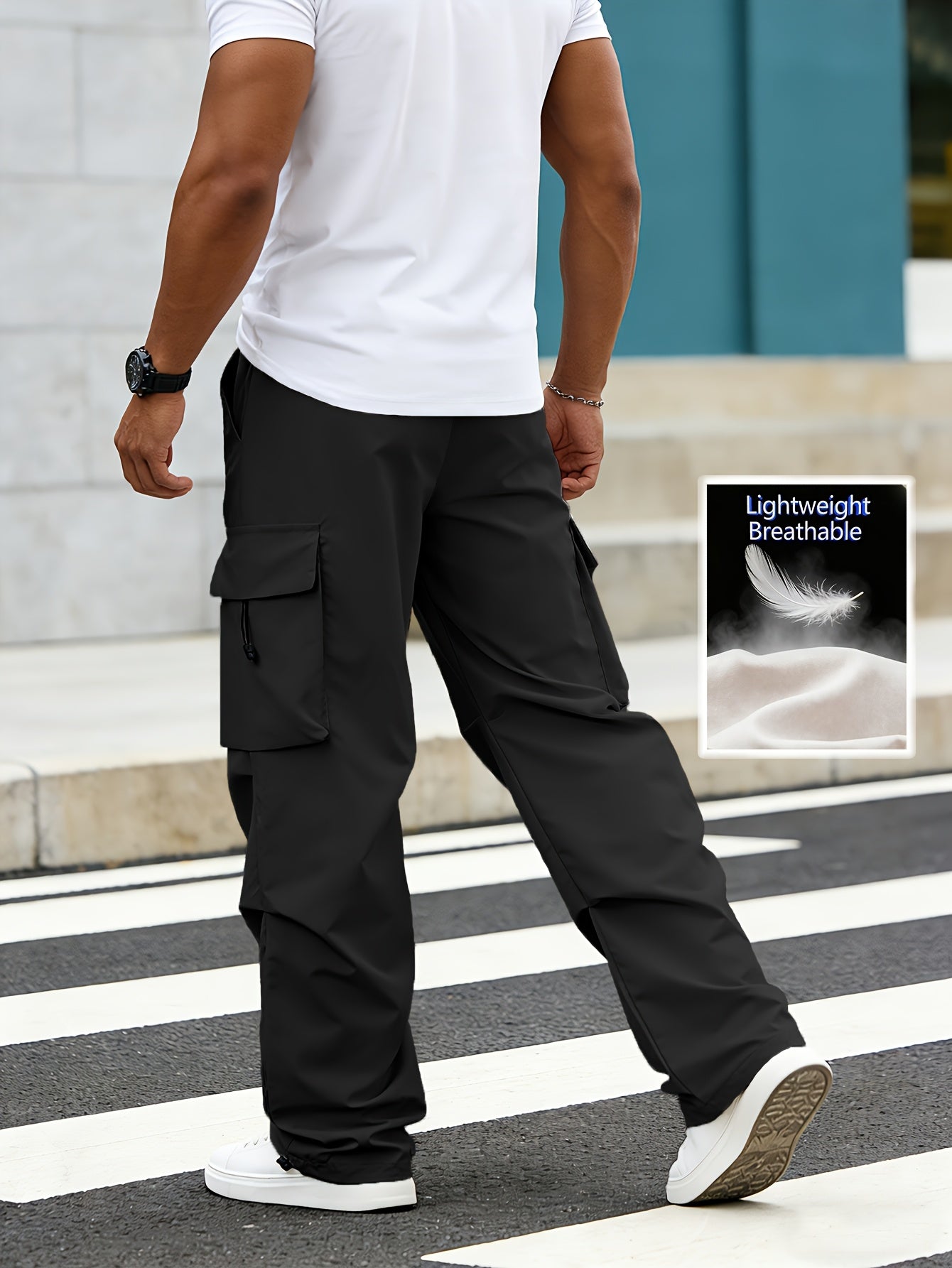 Men's Cargo Pants - Quick Dry With Pockets Travel Style 384741