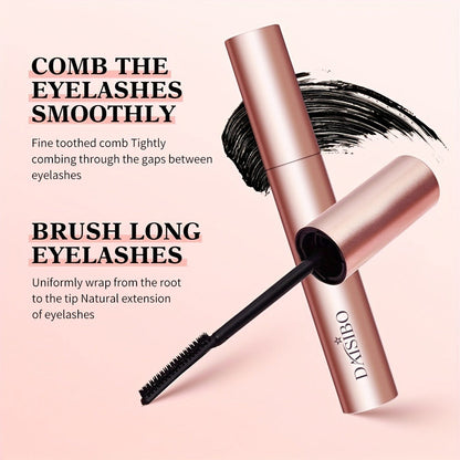 Waterproof Mascara 2-Pack Volumizing Lengthening Curling Long-Lasting Smudge-Proof Precision Brush – Lash Extender for Bold Defined Dramatic Lashes Eye Makeup Set for Women All Lash Types