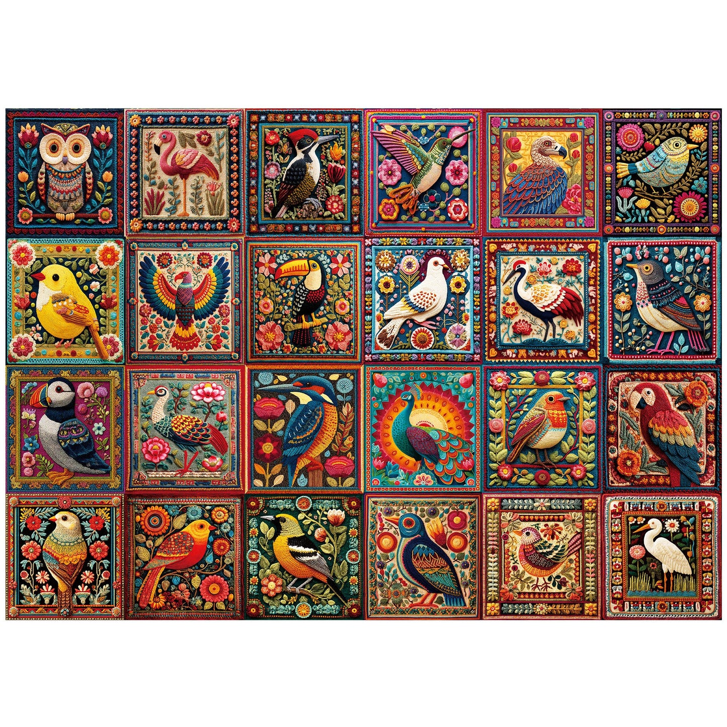 1000 Piece Jigsaw Puzzles for Adults 3 Pack – Sunset Lighthouse, Bird Crochet & Moroccan Pottery Set, Precision-Cut Brain Teaser Family Puzzle, Birthday Christmas Gift for Women Men Puzzle Lovers