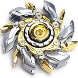 Golden and silvery