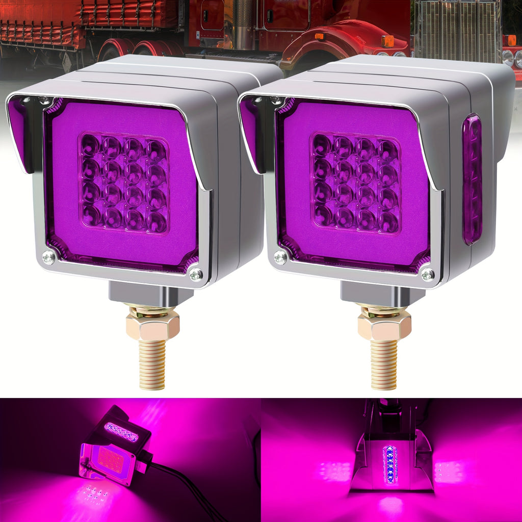 Truck Side Lights, Indicator Lights, Side Lights, LED Lights, Signal Lights, Car Lights, Square Lights
