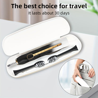 Sonic Electric Toothbrush IPX8 Waterproof USB Rechargeable with 10 Replacement Heads, Intelligent Timer, Travel Case & Charging Base – 5 Colors for Men & Women
