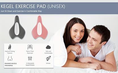 Pelvic Floor Muscle Trainer Cushion – Electric EMS Massager for Pelvic Floor Exercise & Muscle Relaxation – Unisex Rehabilitation Home Fitness Equipment for Men & Women