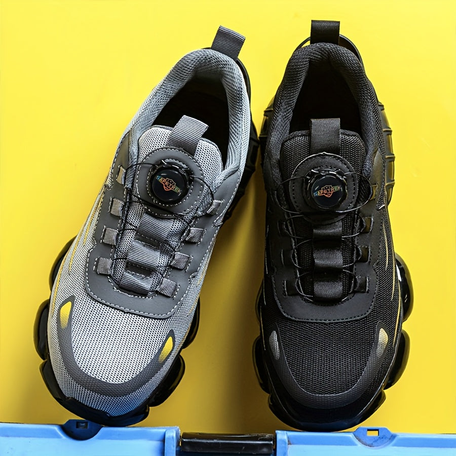 Men's Work & Safety Shoes - Steel Toe Protection & Non-Slip Sole
