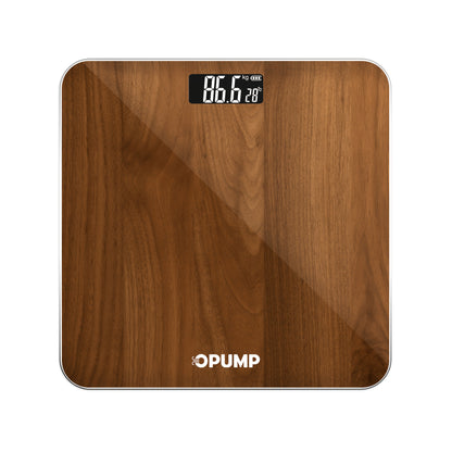 Digital Bathroom Scale High Precision 400 lbs – Electronic Body Weight Scale with Backlit HD LCD Display, kg/lb/st Switchable, Easy Read, Includes Batteries
