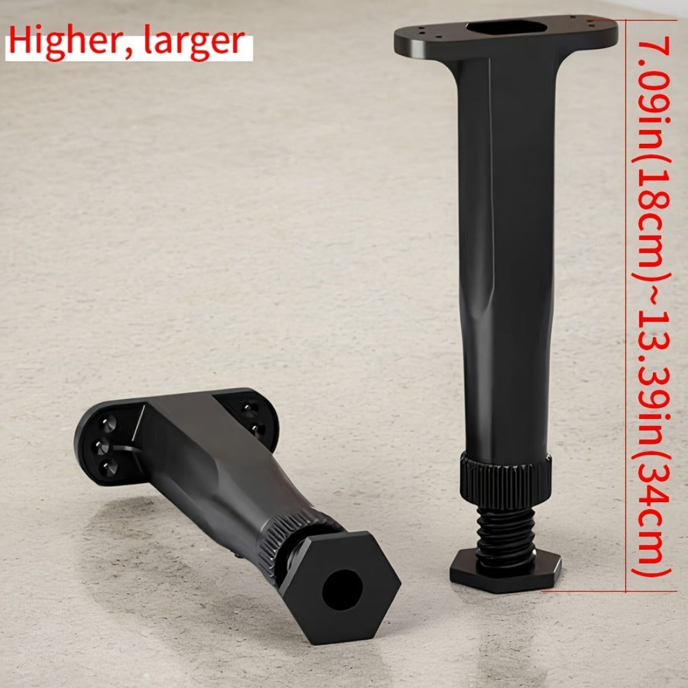 7.3-14 Inch Plastic Bed Frame Accessories with Adjustable Height and Tool-Free Assembly detail image - detail view 4