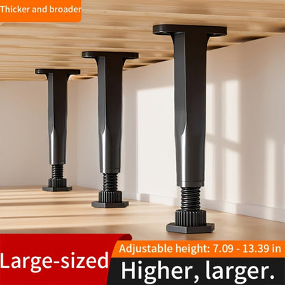 7.3-14 Inch Plastic Bed Frame Accessories with Adjustable Height and Tool-Free Assembly detail image - detail view 5