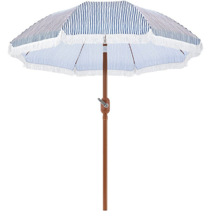 7.5-Foot Patio Umbrella, Backyard Sun Shade for Outdoor Shade and Protection detail image - detail view 11