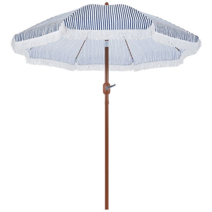 7.5-Foot Patio Umbrella, Backyard Sun Shade for Outdoor Shade and Protection detail image - detail view 5