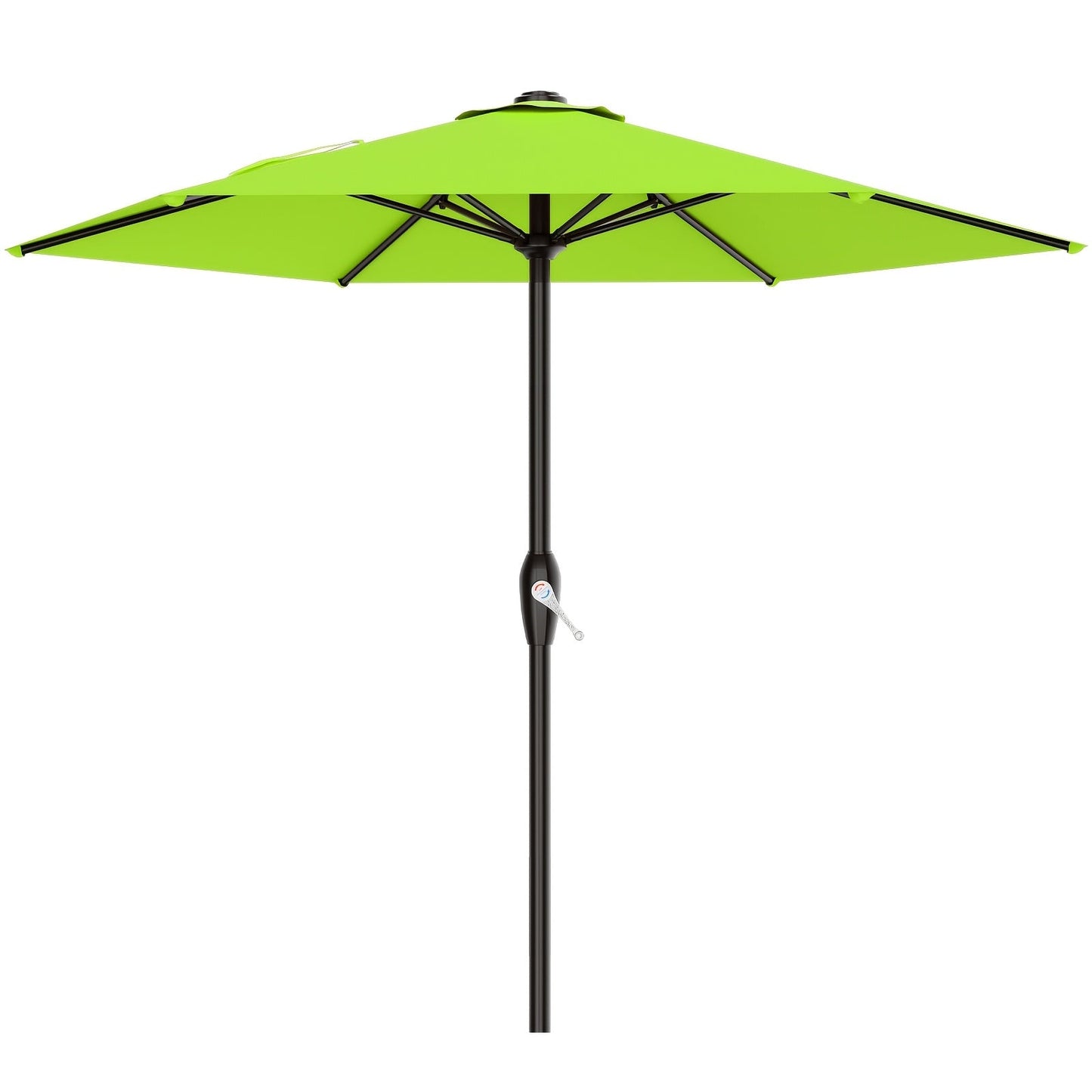 Patio Umbrella shown in the Apple Green, 7.5FT option