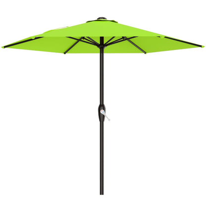 Patio Umbrella shown in the Apple Green, 7.5FT option