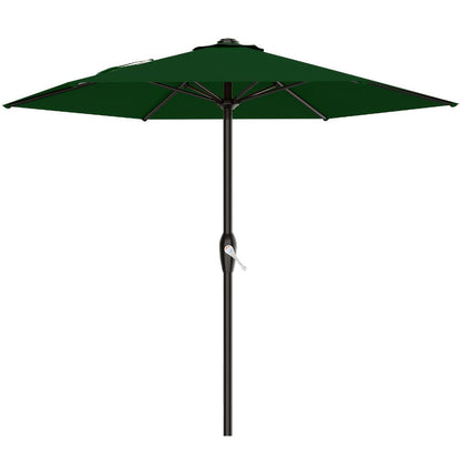 7.5-Foot Patio Umbrella with Easy Crank for Outdoor Shade and Protection detail image - detail view 11