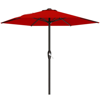 7.5-Foot Patio Umbrella with Easy Crank for Outdoor Shade and Protection detail image - detail view 17