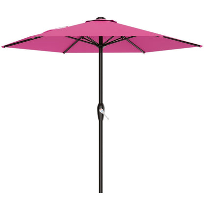 7.5-Foot Patio Umbrella with Easy Crank for Outdoor Shade and Protection detail image - detail view 18