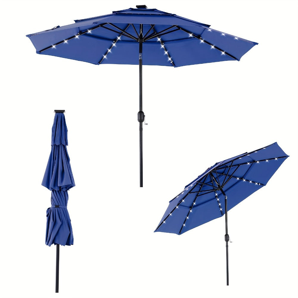 7.5-Foot Patio Umbrella with Tilt Adjustment and UV Protection detail image - detail view 13