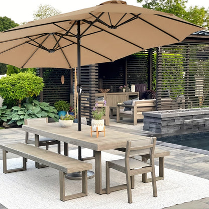 7.5-Foot Patio Umbrella with Tilt Adjustment and UV Protection detail image - detail view 17