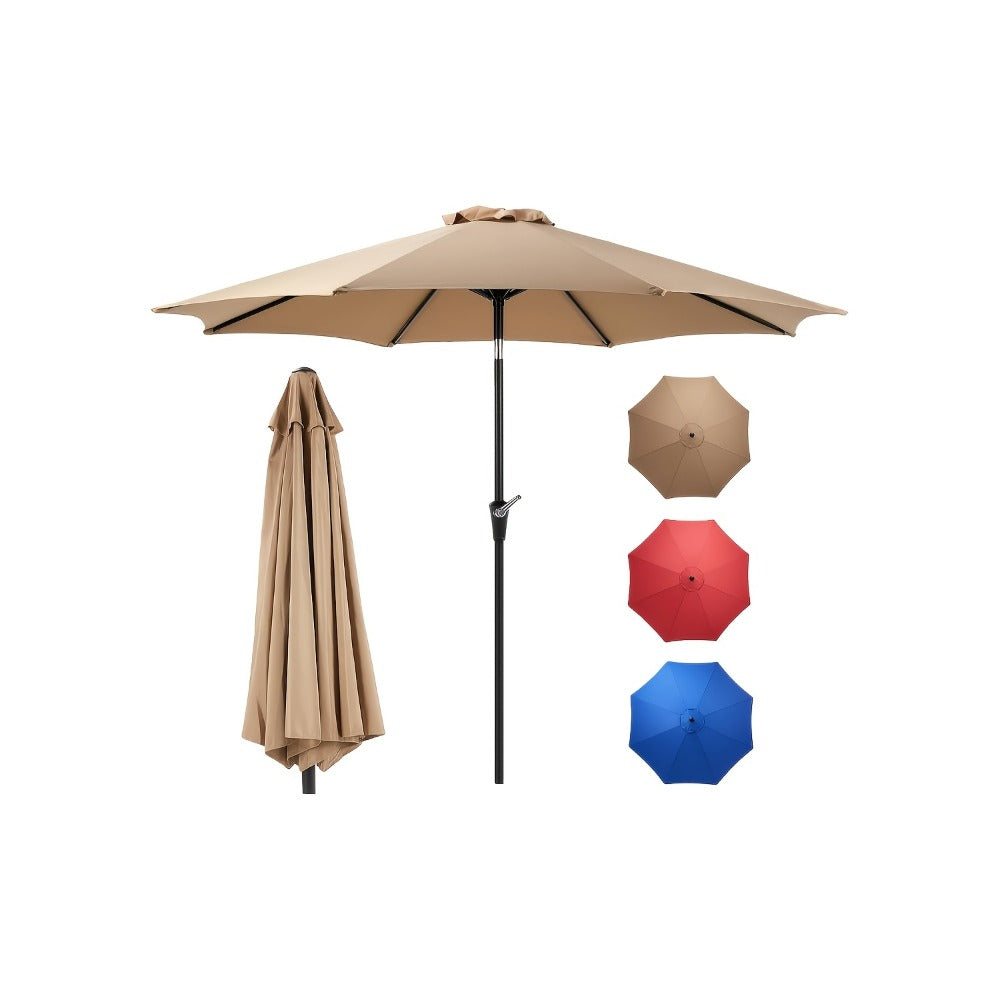 7.5-Foot Patio Umbrella with Tilt Adjustment and UV Protection detail image - detail view 20